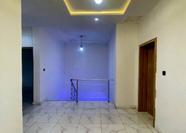 Upstairs lounge and stair landing, 4 bedroom semi-detached duplex in Abijo, Lekki